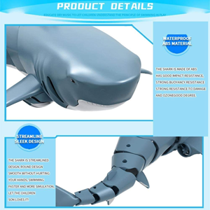 کوسه ماهی کنترلی Fish Shark 2.4G Remote Control Electric-اسباب بازی